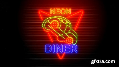 Videohive Neon Elements 26627397