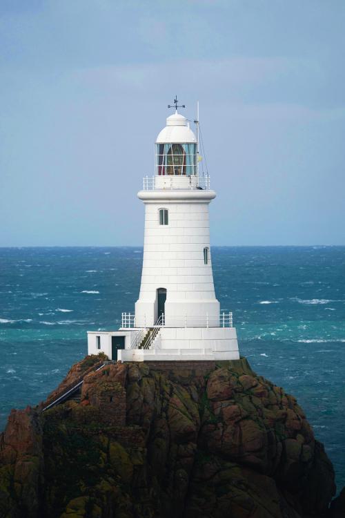 La Corbiere Lighthouse on Isle of Jersey, Scotland - 2042852