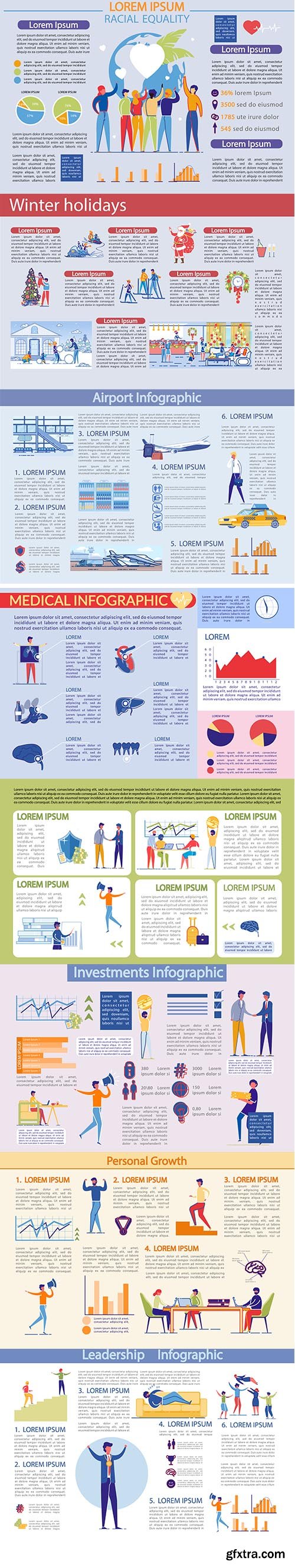 Infographics Template Set