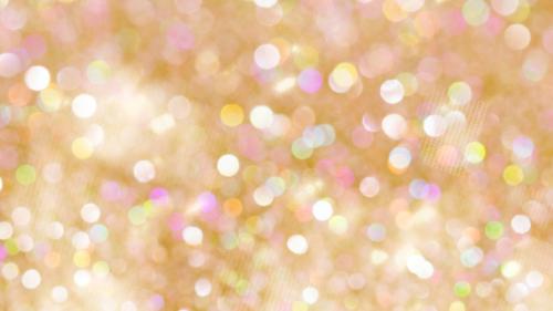 Gold glitter bokeh background - 2281046