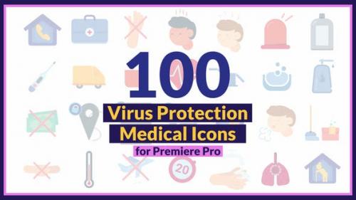 Videohive - Corona Virus Medical Icons