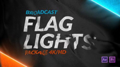 Videohive - Broadcast Flag Lights