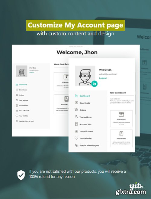 YiThemes - YITH WooCommerce Customize My Account Page v2.6.2