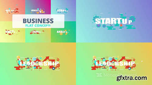 me14680921-business-word-flat-concept-montage-poster