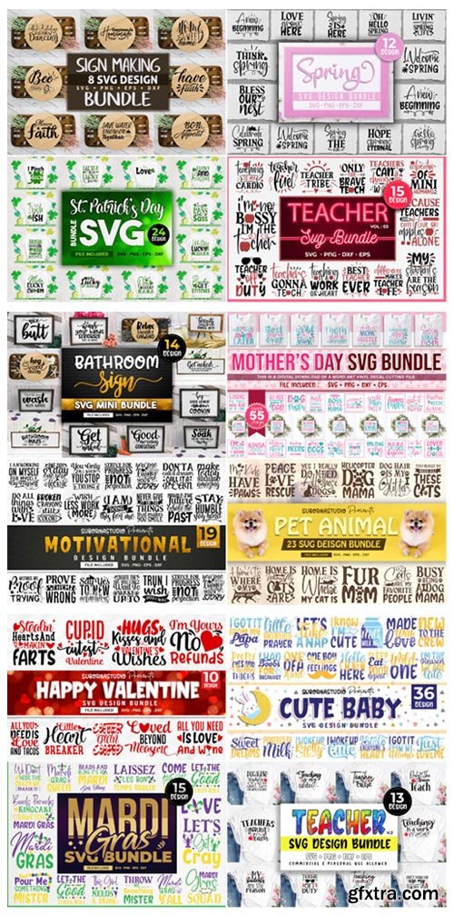 The Mega Bundle - over 1860 Designs 4253872