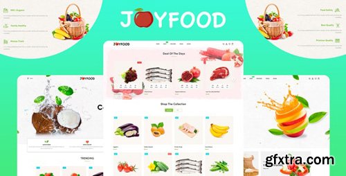 ThemeForest - JoyFood v1.0.0 - Grocery, Supermarket Organic Food/Fruit/Vegetables eCommerce Shopify Theme - 26967417