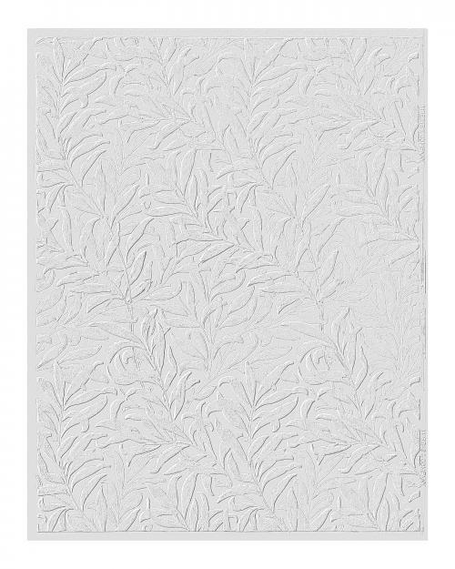 Willow wallpaper pattern wall art print and poster. Remix from original illustration by William Morris - 2265719