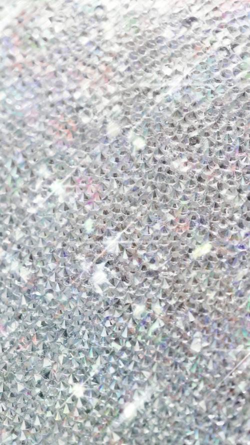 Silver crystals glitter background mobile phone wallpaper - 2281120