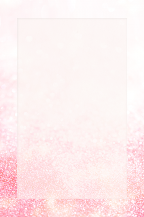 Rectangular frame on pink glittery background transparent png - 2281141