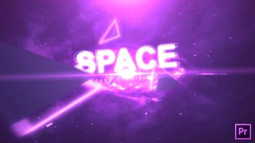 Videohive - Space Text | Premiere Pro