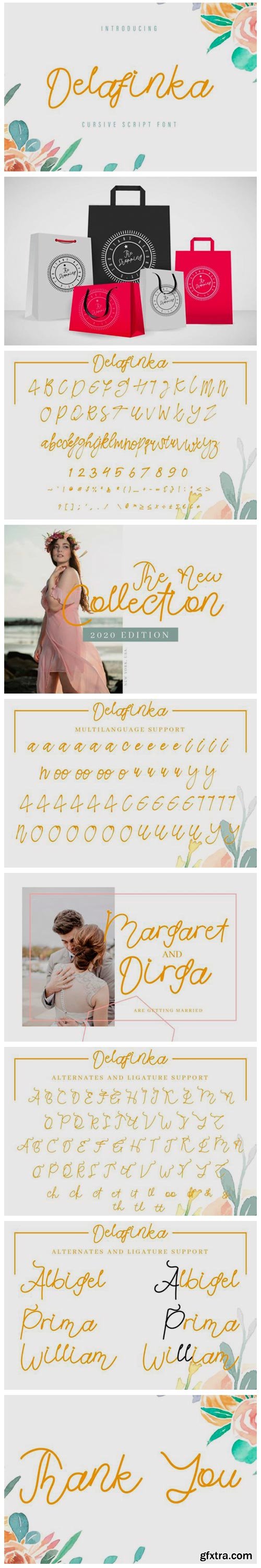 Delafinka Font