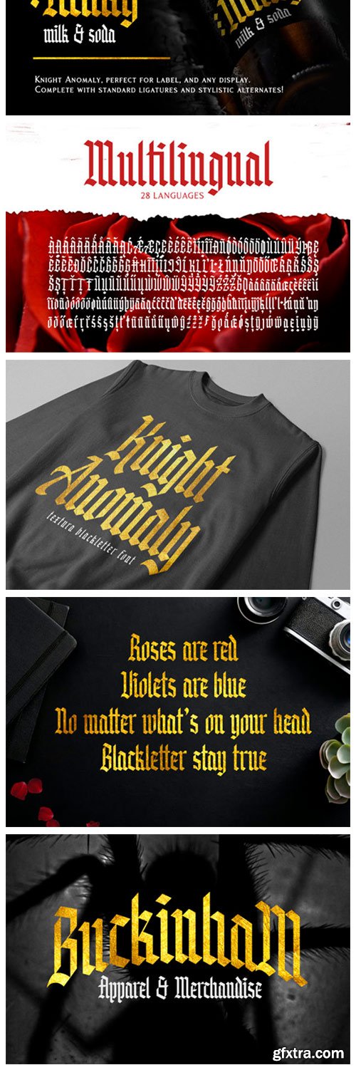 Knight Anomaly Font