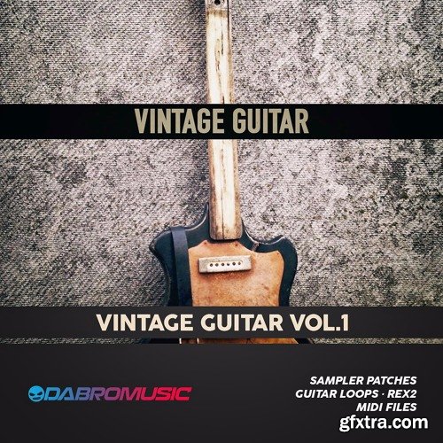 DABRO Music Vintage Guitar MULTiFORMAT