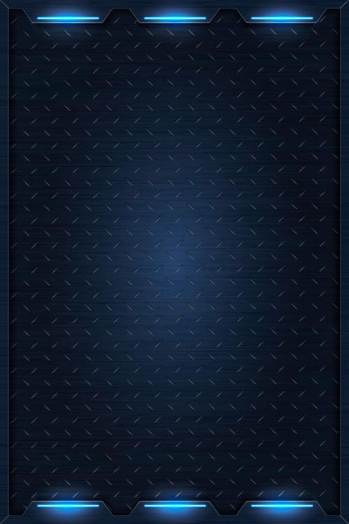 SImple blue technology background template vector - 1213404