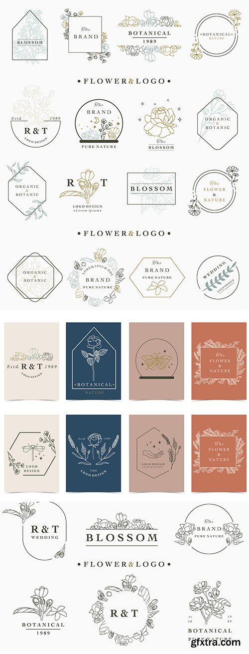 Flower Logo Collection 