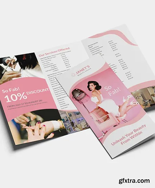 Sample-Beauty-Salon-Trifold-Brochure