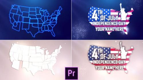 Videohive - USA Independence Day Opener - Premiere Pro