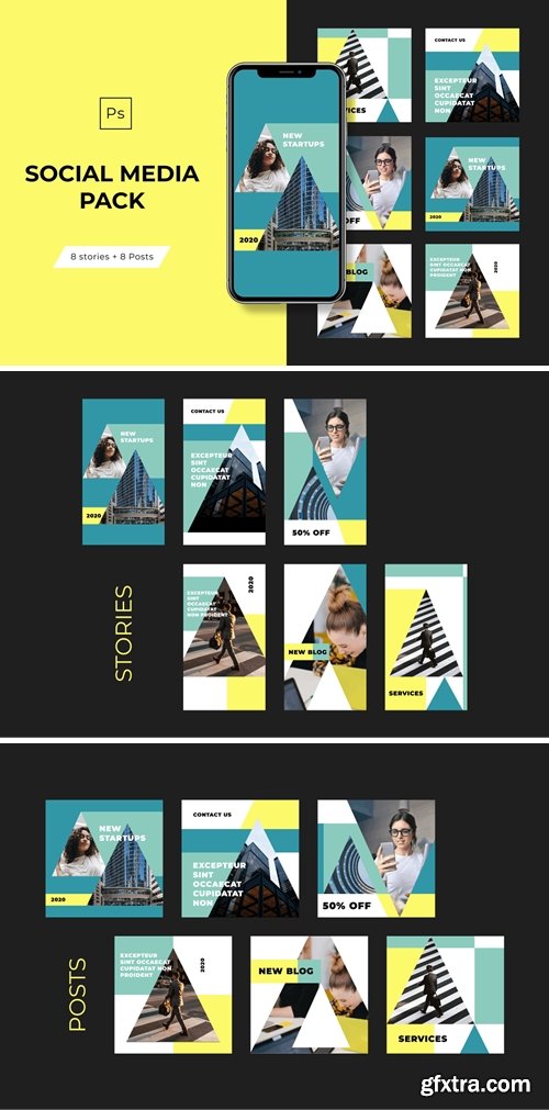 Templates for Instagram - Stories & Posts - Vol.1