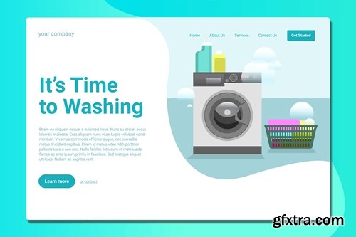 Laundry - Landing Page