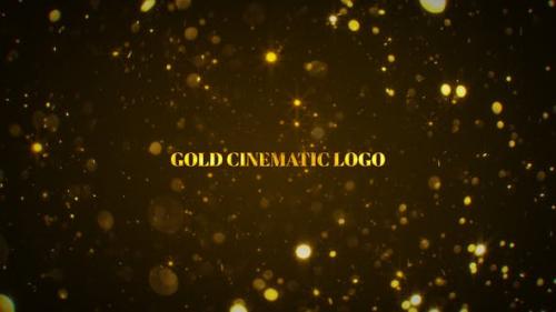 Videohive - Gold Cinematic Logo Mogrt