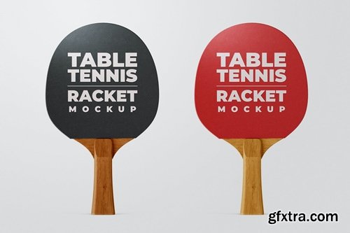 Ping Pong Racket Mock-Up Template