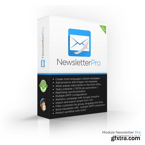 Newsletter Pro v4.8.8 - PrestaShop Module