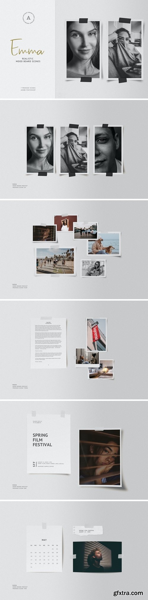 CreativeMarket - Emma — Mood Board Scenes 5011420