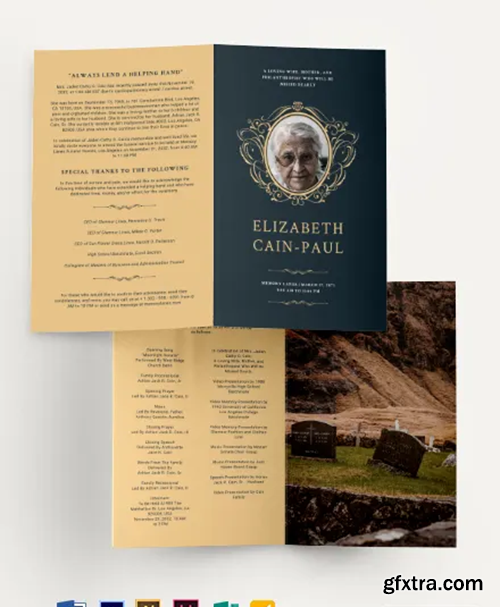 Classic-Funeral-Obituary-Bi-Fold-Brochure-Template