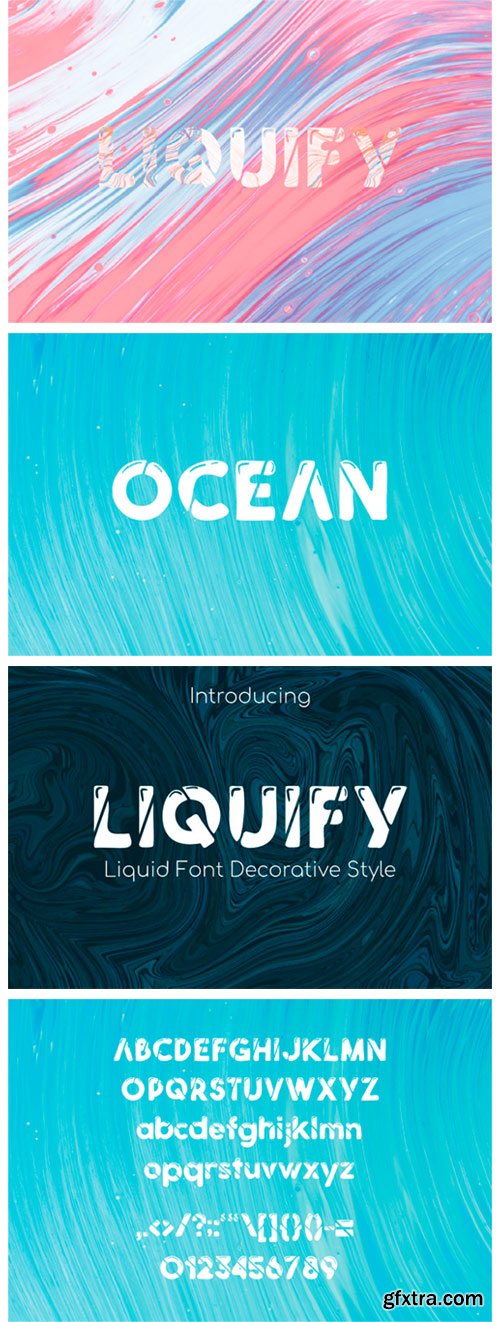 Liquify Font