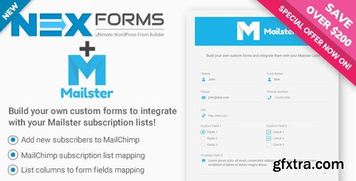 CodeCanyon - Mailster for NEX-Forms v7.5.1 - 27019198