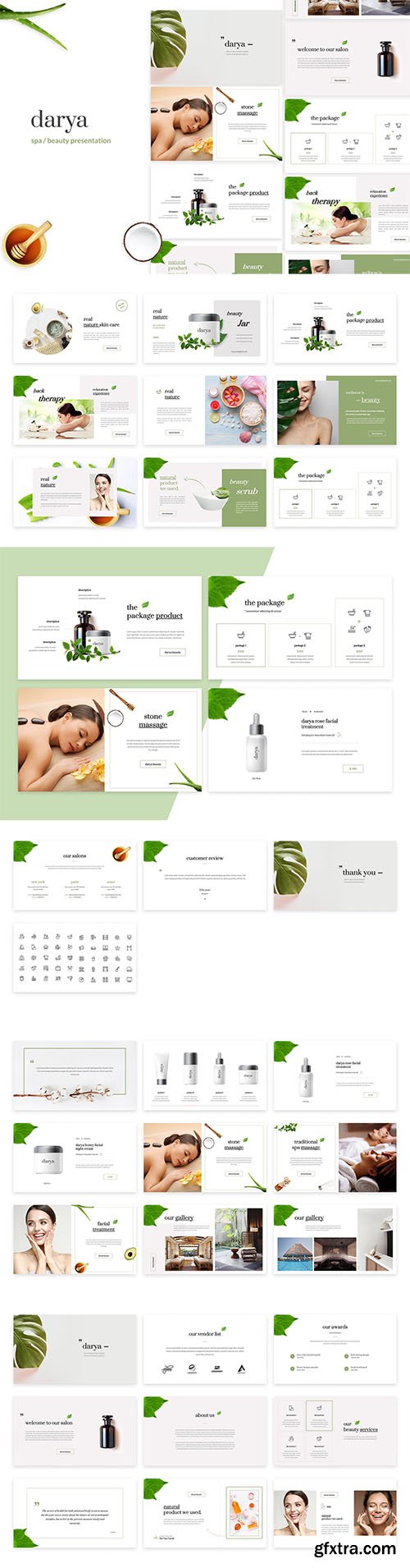 Darya - Spa / Beauty Powerpoint Template