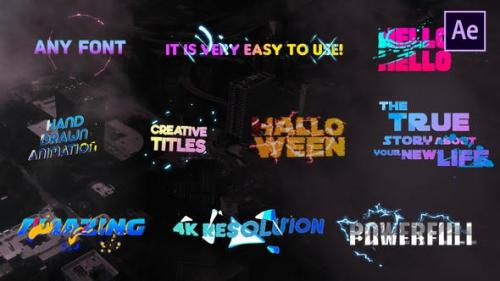 Videohive - Creative Colorful Titles | After Effects