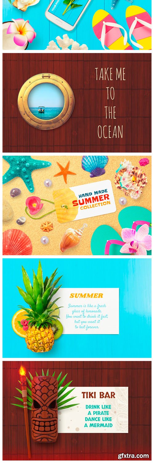 Summer Mockups 4273404