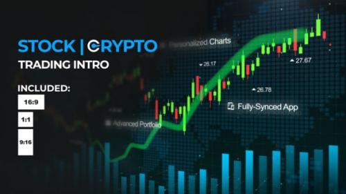 Videohive - Crypto, Stock Trading Intro