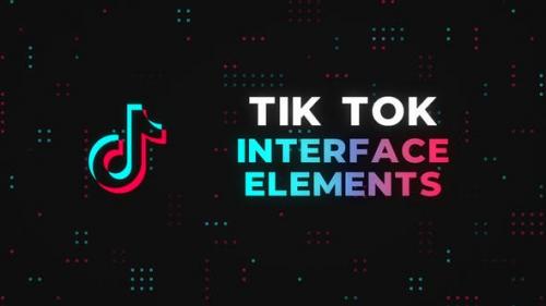 Videohive - Tik Tok Interface Elements - Premiere Pro