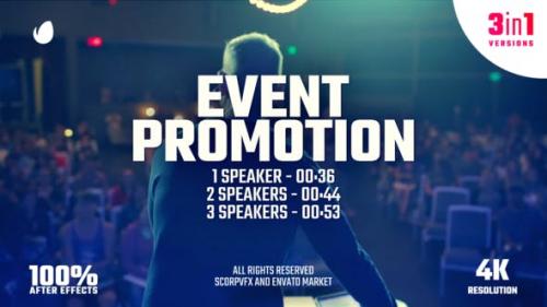 Videohive - Event Promo 123 speakers