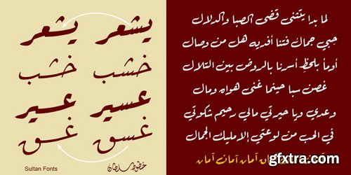 Sultan Ruqah Font Family