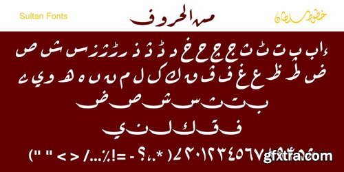 Sultan Ruqah Font Family