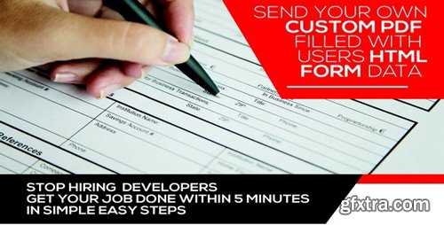 CodeCanyon - Form Generating PDF v3.6.2 - Wordpress plugin - 20403948 - NULLED