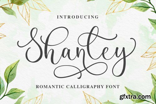 Shanley - Romantic Calligraphy Font