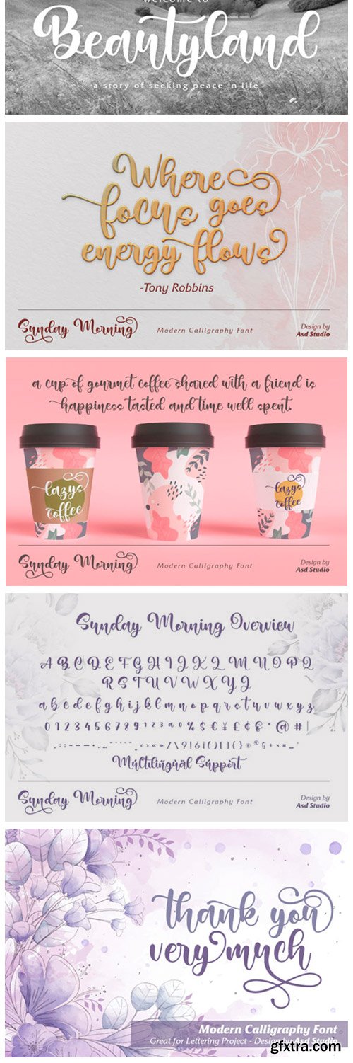 Sunday Morning Font