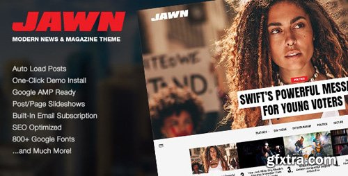 ThemeForest - Jawn v1.4.2 - Modern WordPress News & Magazine Theme - 22829910