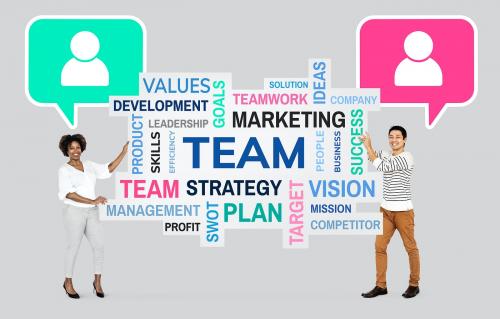 Focus on team and partnership - 504289