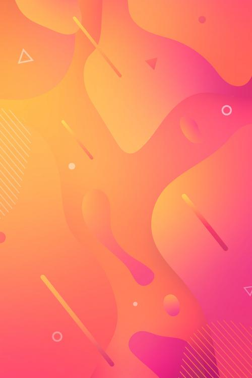 Orange abstract seamless patterned background vector - 1199963