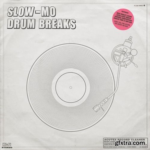 Patchbanks Slow-Mo Drum Breaks AiFF