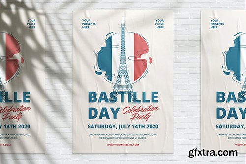 Bastille Day Celebration Flyer