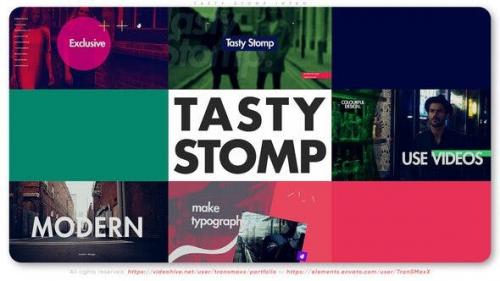 Videohive - Tasty Stomp Intro