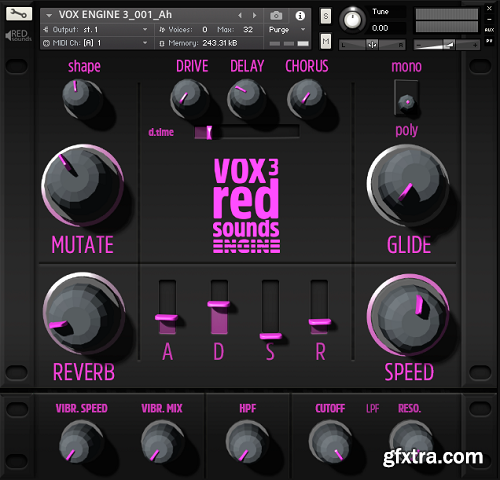 Red Sounds Vox Engine 3 KONTAKT