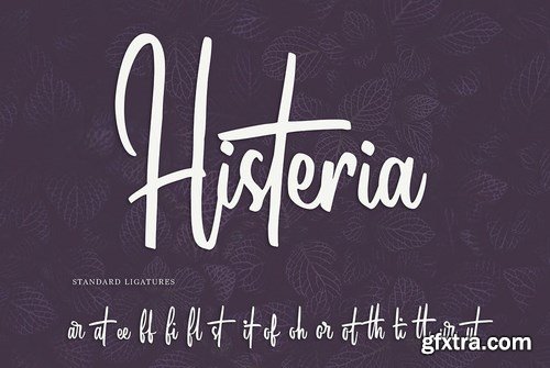 Yustin - Script Font