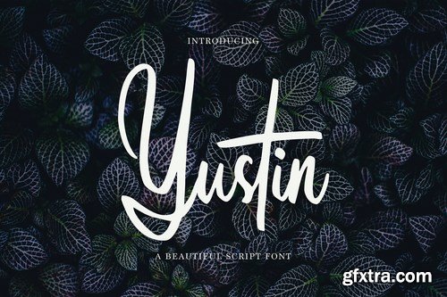 Yustin - Script Font